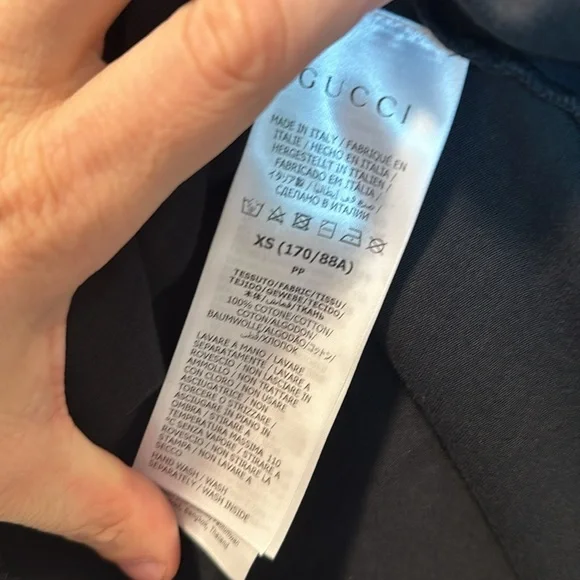Gucci T-Shirt with Gucci Blade Print